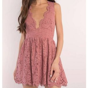 Lace Skater Dress
